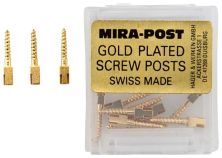 Mirapost® vergoldet M2 - 12 Stück (Hager & Werken)
