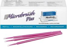 Microbrush Plus Applikatoren 100er fein rosa (Microbrush International)