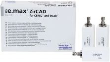 IPS e.max® ZirCAD CEREC/inLab LT B45 A2 (Ivoclar Vivadent)