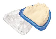 model-tray® für Vollmodelle Typ 0 Snapper blau-transparent, ohne Beschriftungsfeld 20er (model-tray®)