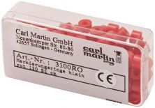 Markierungsringe Mini Ø 3mm rot (Carl Martin)