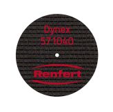 Dynex für NEM + Modellguss Ø 40mm - Stärke 1,00mm (Renfert)