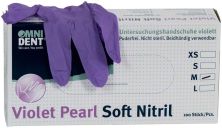 Violet Pearl Soft Nitril Gr. M (Omnident)