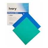 Ivory® Kofferdam Blau, 6 x 6, thin (Sigma Dental Systems)