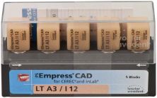 IPS Empress CAD LT I12 A3 (Ivoclar Vivadent)