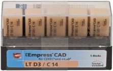 IPS Empress CAD LT C14 D3 (Ivoclar Vivadent)