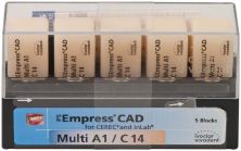IPS Empress CAD Multi C14 A1 (Ivoclar Vivadent)