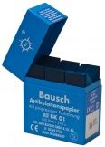 Artikulationspapier Streifen 200 blau Plastikspender (Bausch)