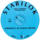 Stabilok Stifte Edelstahl blau fein 100er (Fairfax Dental)
