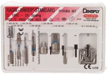 Radix-Anker® Standard Integral Set Edelstahl Gr. 3 (Dentsply Sirona)