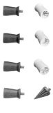 Ribbed Cup Long grau weich 720er (Young Innovations)