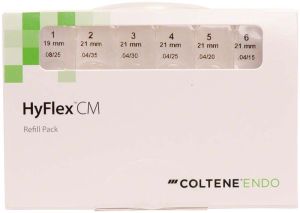 HyFlex™ CM NiTi-Feilen Sequenz Crown down 21mm Gr. S (Coltene Whaledent)