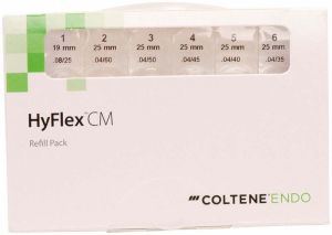 HyFlex™ CM NiTi-Feilen Sequenz Crown down 25mm Gr. M (Coltene Whaledent)