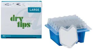 Reflective DryTips® Packung 50 Stück silber, groß (Microbrush International)
