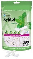 Xylitol Chewing Gum Refill Spearmint (Hager & Werken)