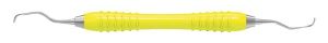 Omni colori Kürette gracey Figur 5-6 - Griff gelb (Omnident)