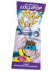 XyliPOP® Lollipop Blaubeere einzeln ()