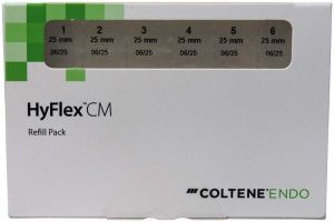 HyFlex™ CM NiTi-Feilen 25mm Gr. 06/25 (Coltene Whaledent)