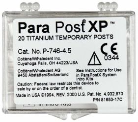 ParaPost® XP™ Temporärstifte 20er Gr. 4.5 blau (Coltene Whaledent)