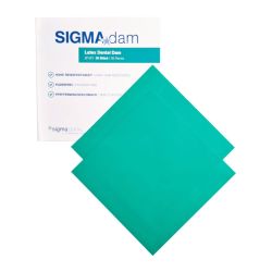 SIGMA*dam Kofferdam Grün, 6 x 6, medium (Sigma Dental Systems)