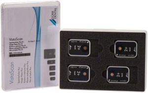 VistaScan Speicherfolien Plus ID Gr. 2 - 3 x 4cm (4er) (Dürr Dental)