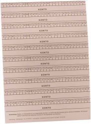 Alphabetleiste DIN A5-Karteikarte selbstklebend weiß (Spitta Verlag)